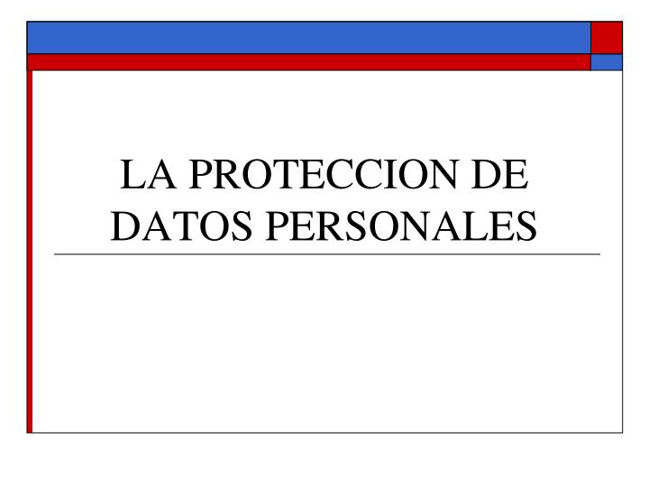 PROTECCIÓN